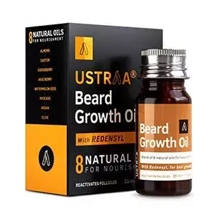 Ustraa Beard Growth Oil With Redensyl 